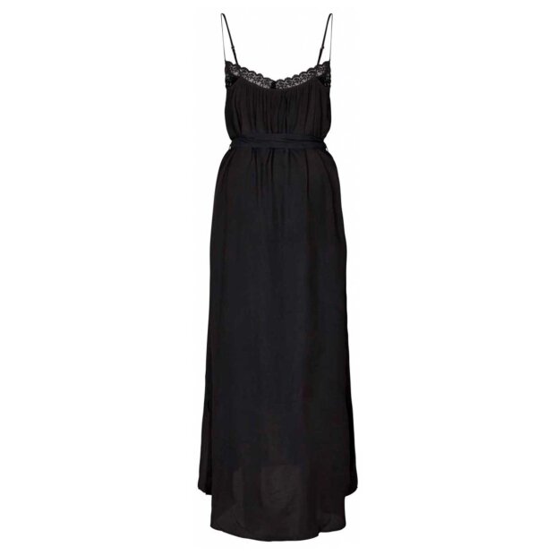 LOLLYS LAUNDRY - BEATRICE STRAP DRESS | WASHED BLACK