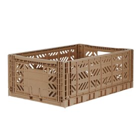 AYKASA - AYKASA FOLDEKASSE MAXI | VARM TAUPE AYKASA - AYKASA FOLDEKASSE MAXI | VARM TAUPE