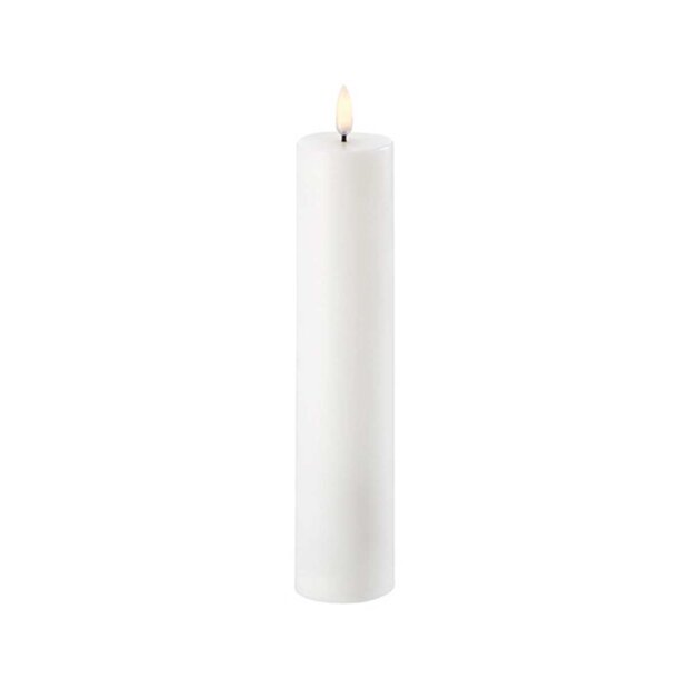 Billede af Pillar Candle 4,8 X 25 Cm | Hvid Fra Uyuni