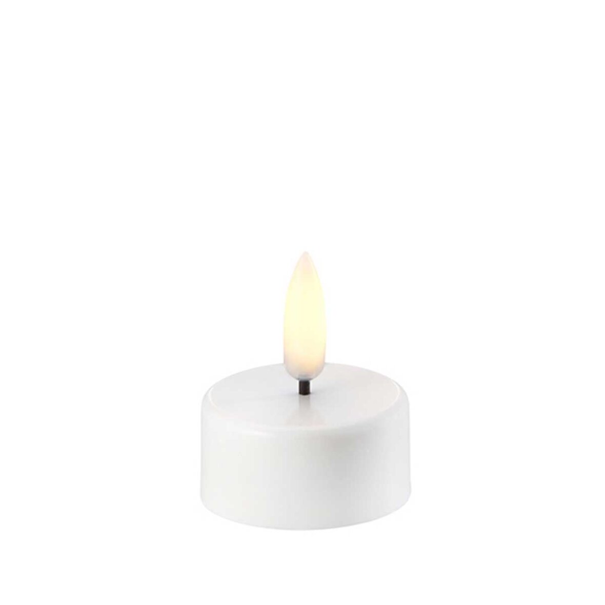 UYUNI TEALIGHT LED CANDLE 3,8X4,7 CM HVID Stokværk