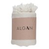 ALGAN - NANE GÆSTEHÅNDKLÆDE 65X100CM | RÅHVID