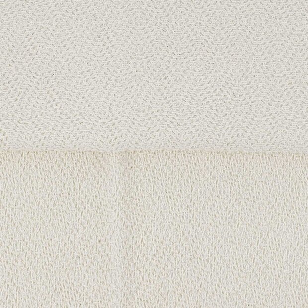 ALGAN - NANE GÆSTEHÅNDKLÆDE 65X100CM | RÅHVID