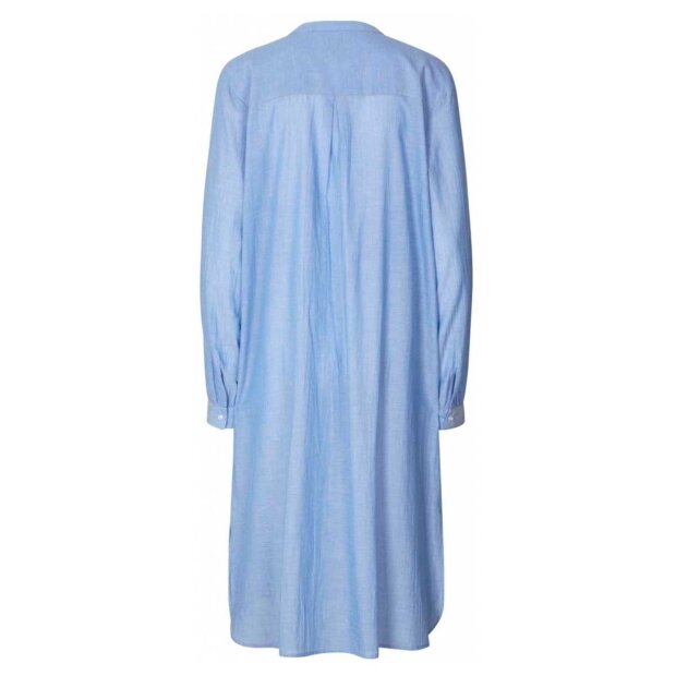 LOLLYS LAUNDRY - BASIC SHIRT DRESS | DUSTY BLUE