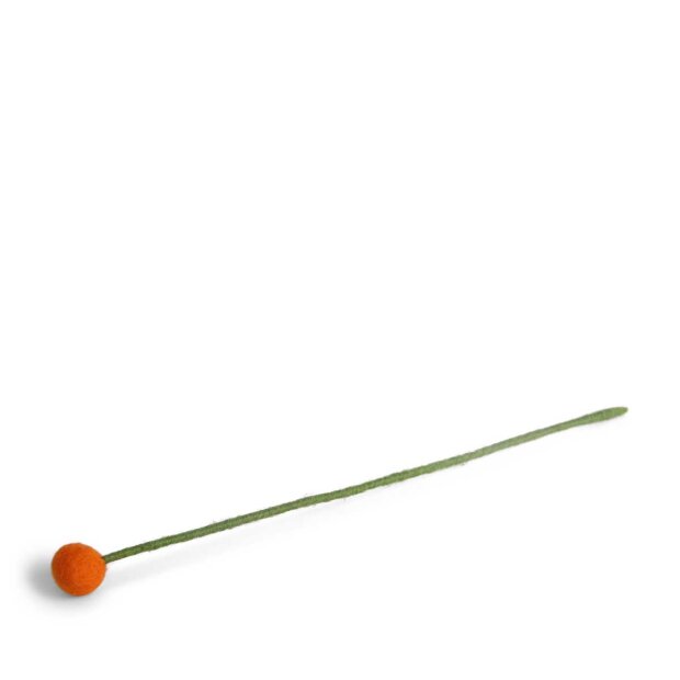 Billede af Blomst Lille Ø2cm | Orange Fra En Gry Og Sif