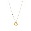 STINE A - OPEN LOVE HEART PENDANT | GULD