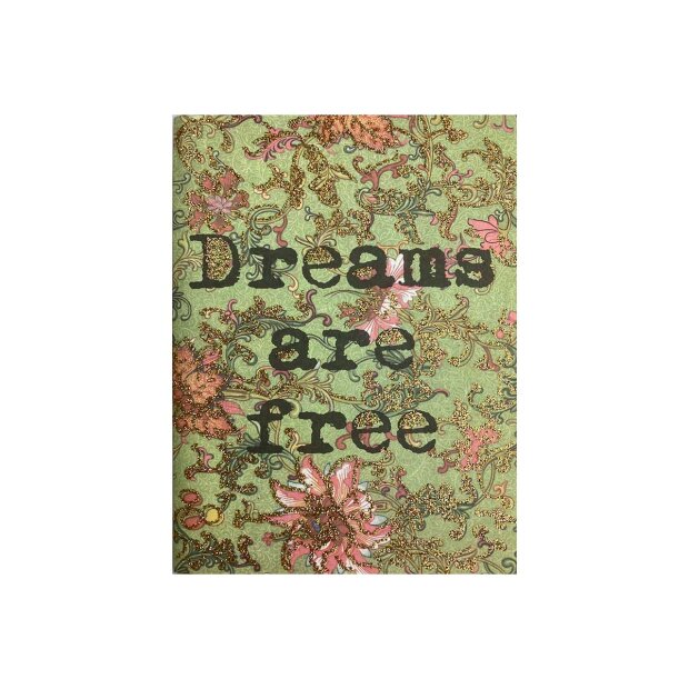 VANILLA FLY - GREETING CARD | DREAMS ARE FREE