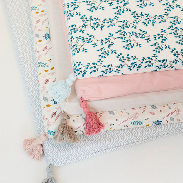 CAM CAM COPENHAGEN - LEGEMADRAS 60X120 CM | BLOSSOM PINK