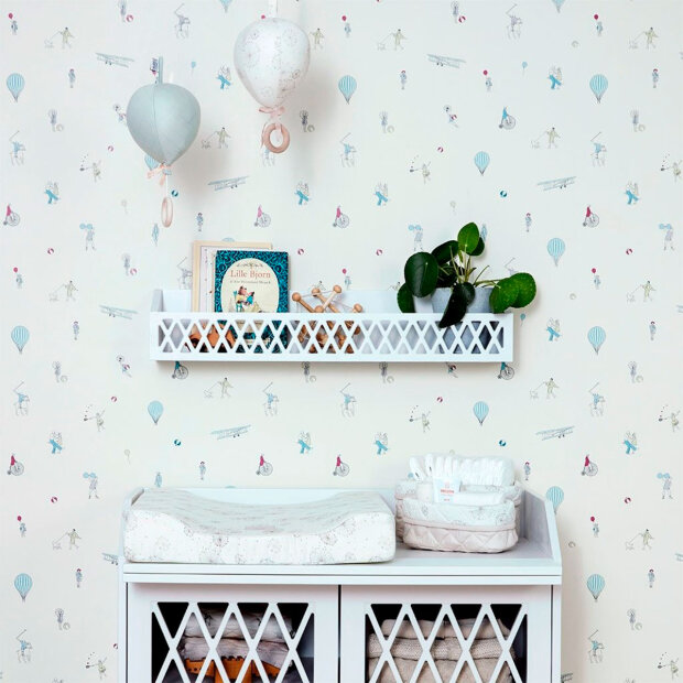 CAM CAM COPENHAGEN - HARLEKIN HYLDE 75X16X16 CM | HVID