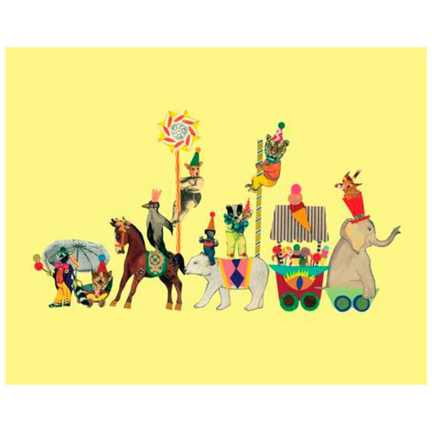 Billede af Crazy Caravan 40x50 Cm Indrammet Fra Tex And Jack