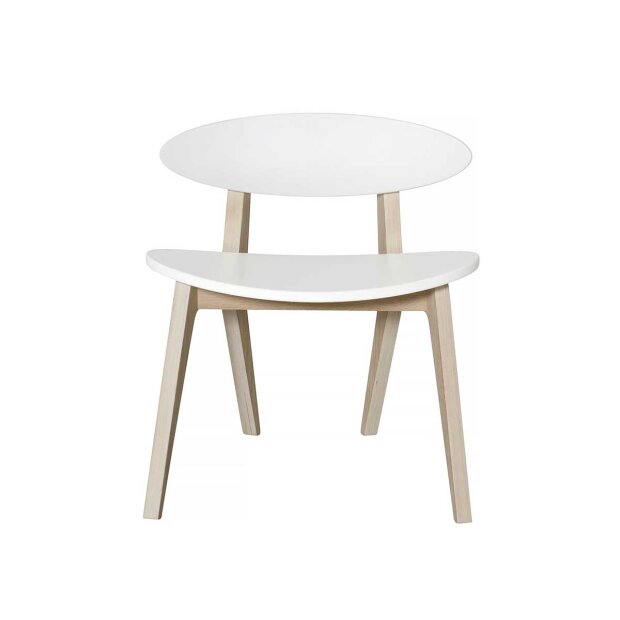 2: Wood Pingpong Stol | Hvid/eg Fra Oliver Furniture