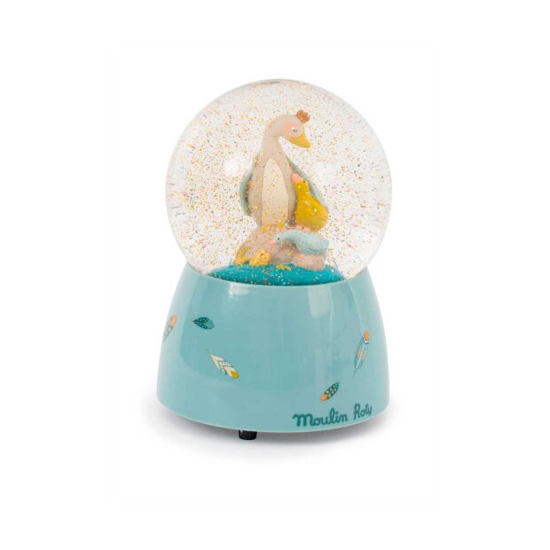 Billede af Rystekugle Med Musik - Gås Fra Moulin Roty