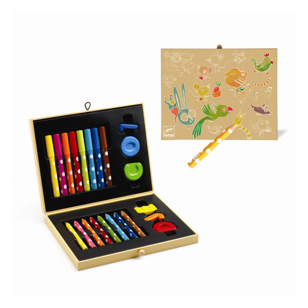 DJECO - TEGNEKUFFERT FOR DE SMÅ