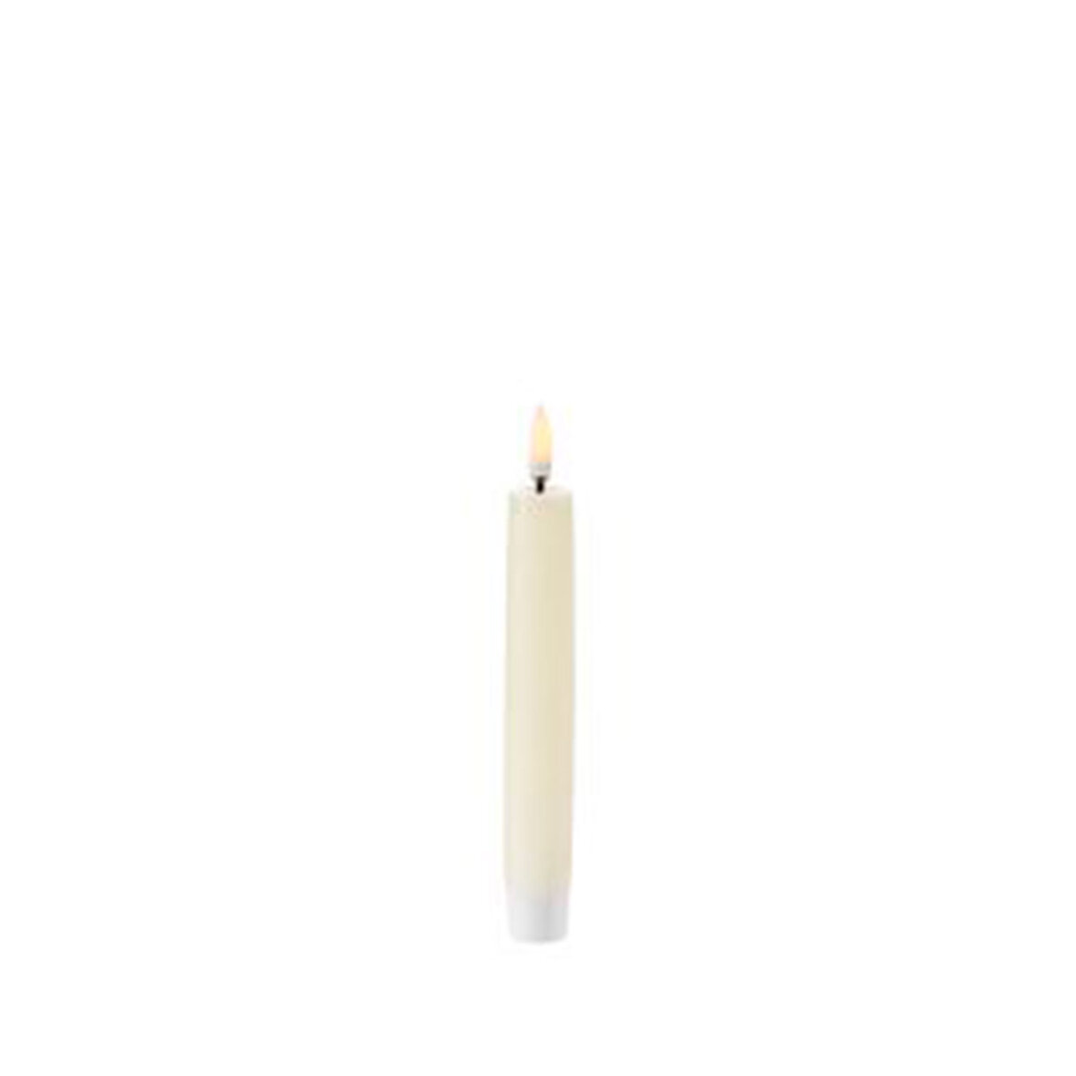 UYUNI LED TAPER CANDLE 2,3X15 CM IVORY Stokværk