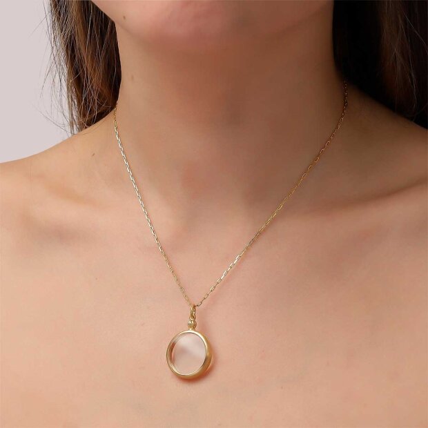 JANE KØNIG - SOUVENIR MEDALLION | FORGYLDT