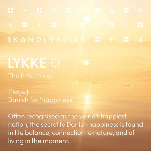 SKANDINAVISK - DUFTLYS LILLE 65 G | LYKKE