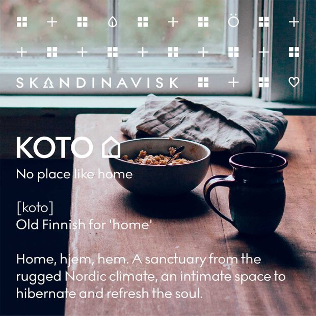 SKANDINAVISK - DUFTLYS STOR 200 G | KOTO