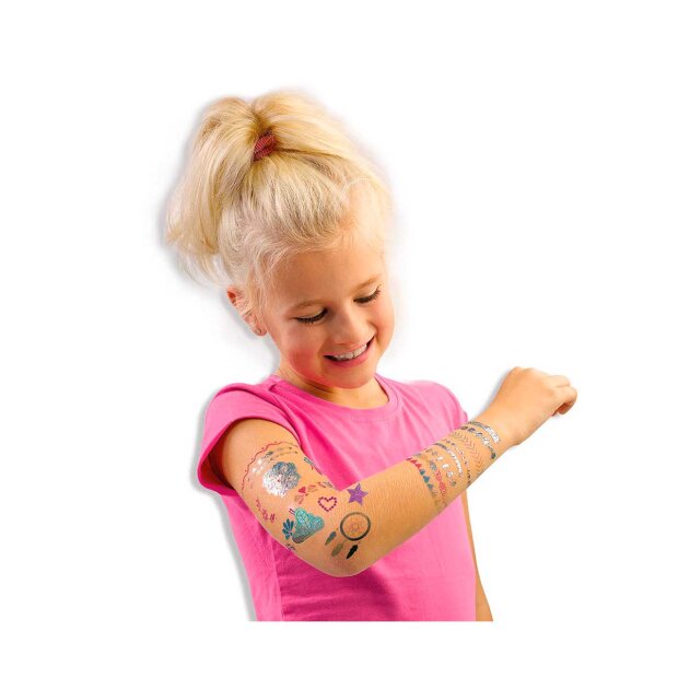 SES CREATIVE - 3 I 1 GLITTER TATOVERINGER