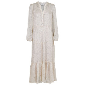 NEO NOIR - NOBIS SPARKLE DRESS | CREME