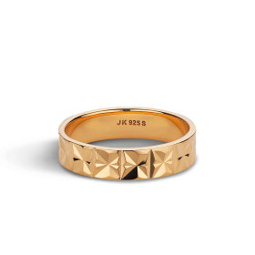 JANE KØNIG - MEDIUM REFLECTION RING | FORGYLDT