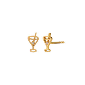 STINE A - TRES PETIT COCKTAIL EARRING | FORGYLDT