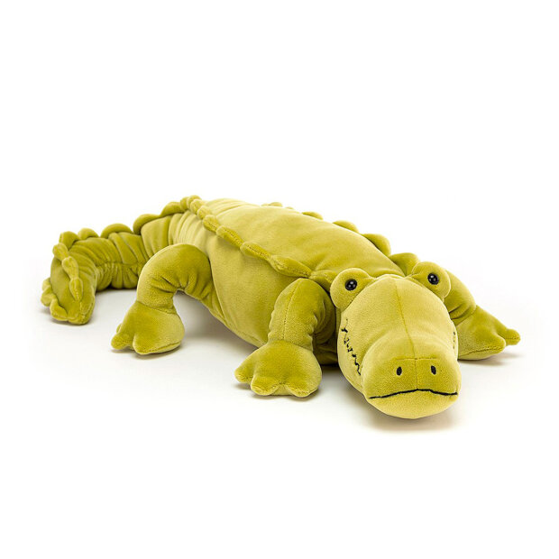 JELLYCAT - ZIGZAG KROKODILLE 77CM I LÆNGDEN