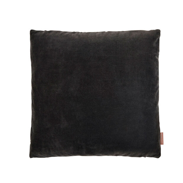 Velvet Soft Pude 50x50 Cm | Coal Fra Cozy Living