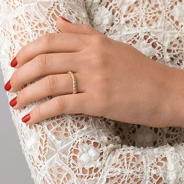 ANNI LU - SEAWEED RING | FORGYLDT