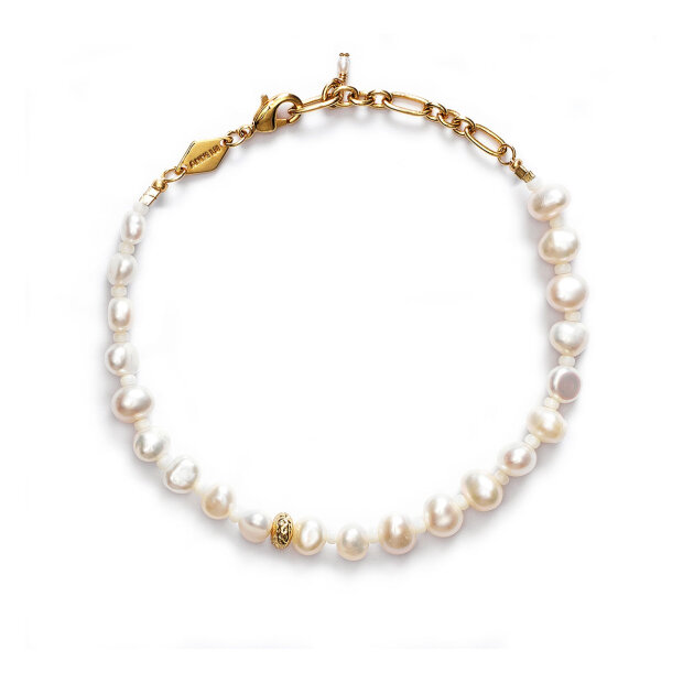 Billede af Stellar Pearly Armbånd | Forgyldt Fra Anni Lu