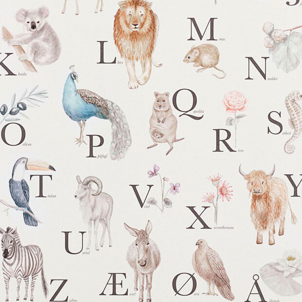 CAM CAM COPENHAGEN - PLAKAT - ALFABET