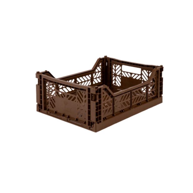 AYKASA - AYKASA FOLDEKASSE MIDI | BRUN