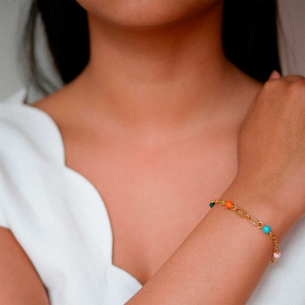 ENAMEL COPENHAGEN - VIGGA ARMBÅND | FORGYLDT