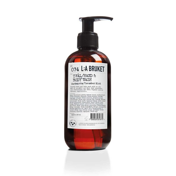 LA BRUKET - HAND/BODY SOAP 250 ML | GURKEMEJE/AGURK/MINT