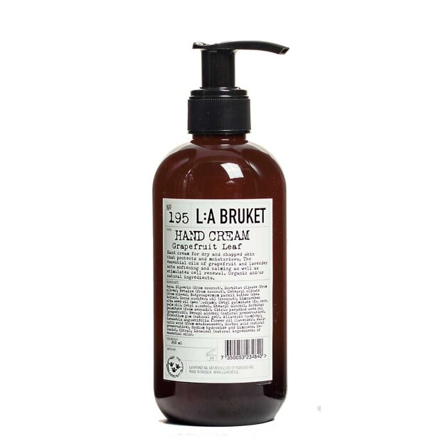 LA BRUKET - HAND CREAM 250 ML | GRAPEFRUGT