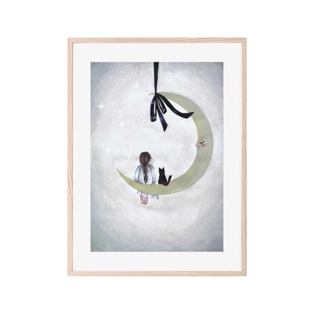 Billede af Plakat 30x40 Cm - Moonlight Fra Thats Mine