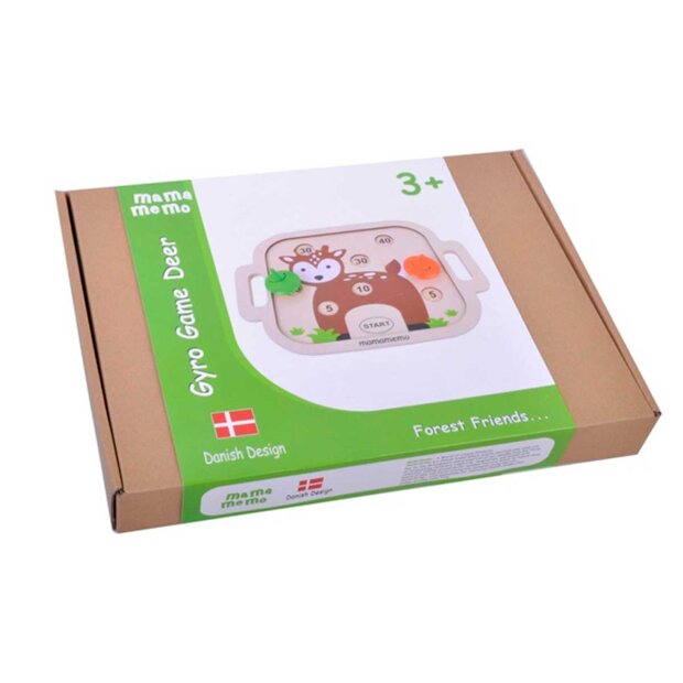 MAMAMEMO - SNURRETOP SPIL, RÅDYR