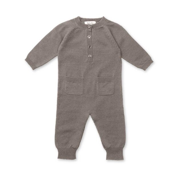 LALABY - BABY JUMPSUIT CASHMERE | BROWN