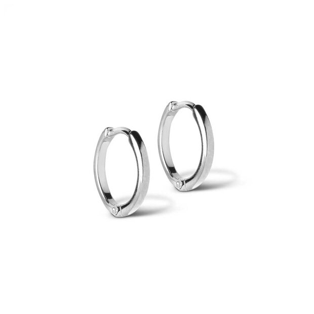 ENAMEL COPENHAGEN - CLASSIC HOOPS | SØLV 10 MM ENAMEL COPENHAGEN - CLASSIC HOOPS | SØLV 10 MM