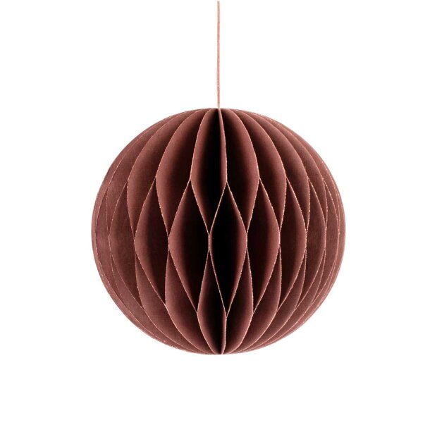 SKINBJERG DESIGN - BOLD I PAPIR 17,5 CM | AUBERGINE