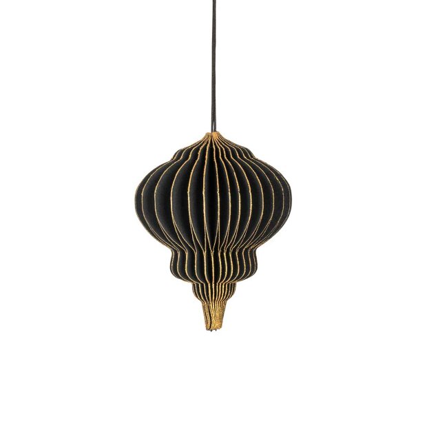 SKINBJERG DESIGN - CHANDELIER PAPIR 10 CM | GRÅ