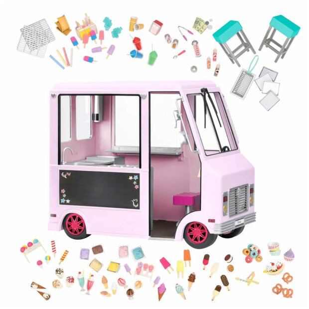 OUR GENERATION - ICE CREAM TRUCK - LYSERØD