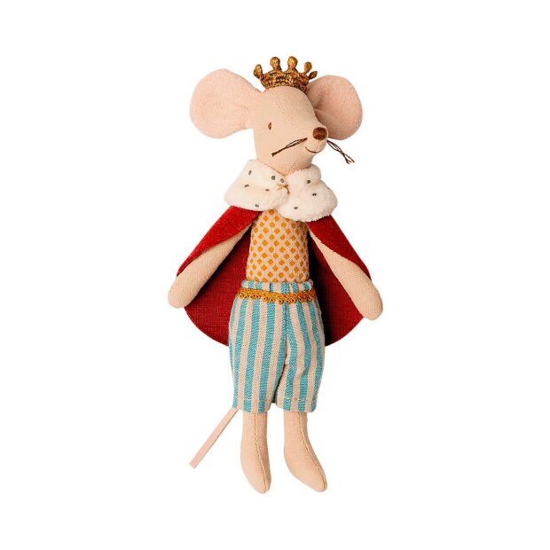 MAILEG - KING MOUSE 15 CM