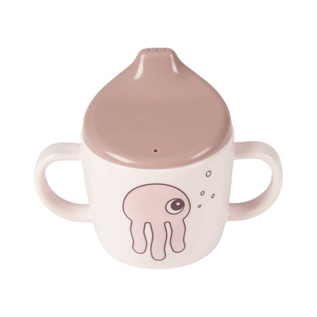 DONE BY DEER - 2-HANDLE SPOUT CUP SEA FRENDS POWDER