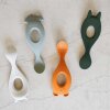 LIEWOOD - LIVA SILICONE SPOON 4-PACK | HUNTER GREEN MIX