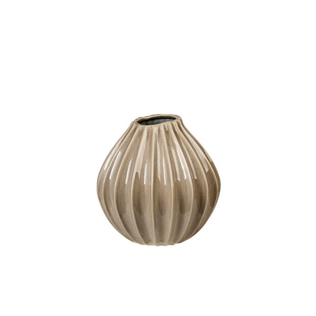 BROSTE COPENHAGEN - WIDE VASE MEDIUM 25X25CM | RAINY DAY