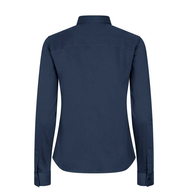 MOS MOSH - TINA JERSEY SHIRT | NAVY IRIS