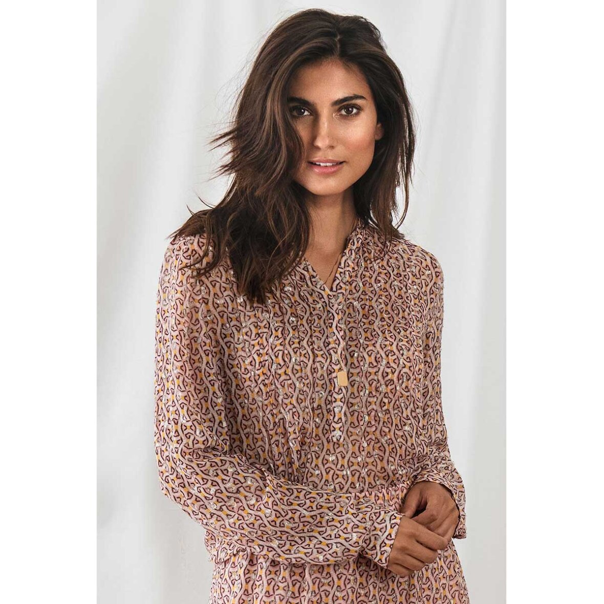kontakt hovedlandet Konsulat LOLLYS LAUNDRY HELENA SHIRT | LIGHT PINK - Stokværk