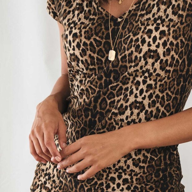 LOLLYS LAUNDRY - INDIANA DRESS | LEOPARD