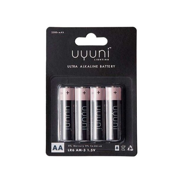 Aa Batteri 1,5v - 4 Stk Fra Uyuni