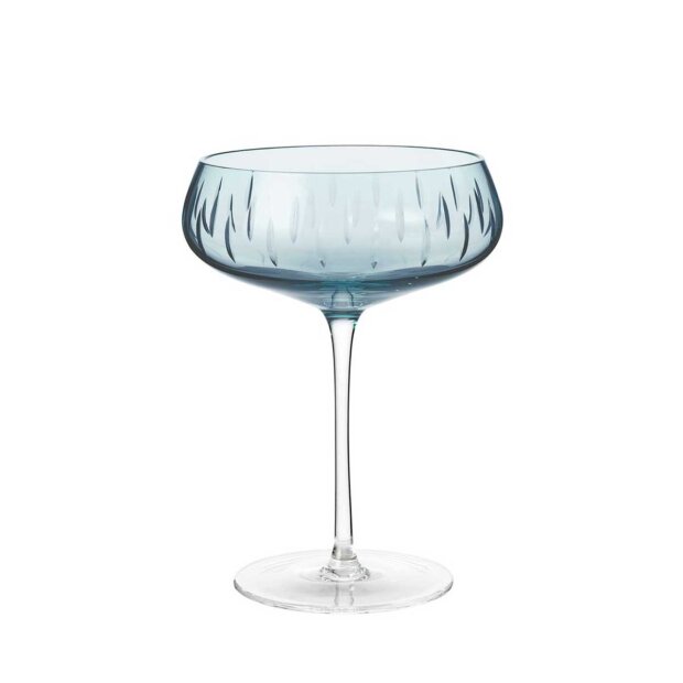 Champagne Coupe | Blue Fra Louise Roe