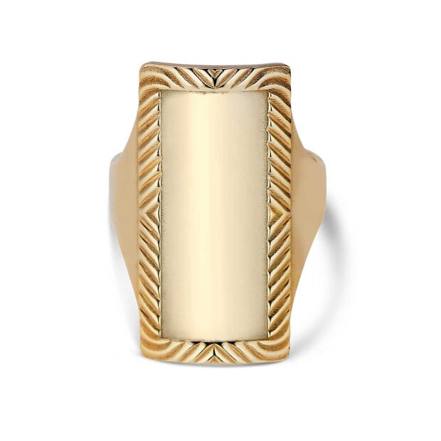 4: Impression Armour Ring | Forgyldt Fra Jane Kønig